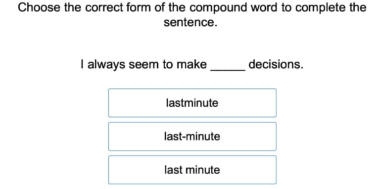 Compound Words 1