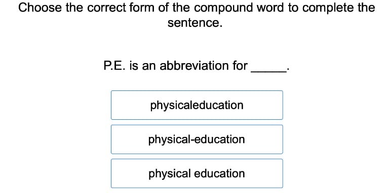 Compound Words 2