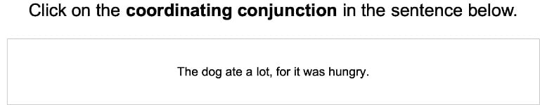 Coordinating and Subordinating Conjunctions 1