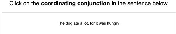 Coordinating and Subordinating Conjunctions 1 large image