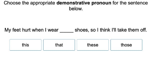 Demonstrative Pronouns large image