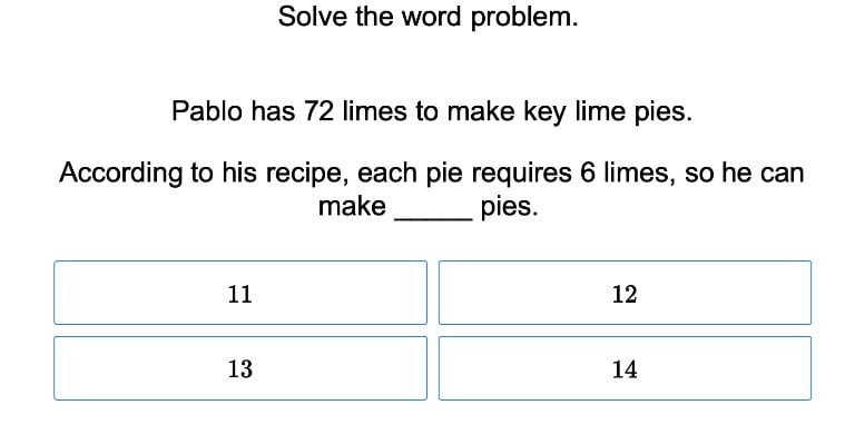 Division Word Problems with One-Digit Divisors