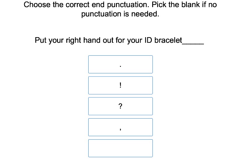 End Punctuation 1