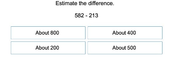 Estimating to Subtract large image