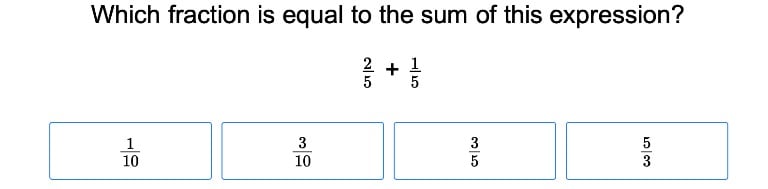 Adding Fractions With the Same Denominator