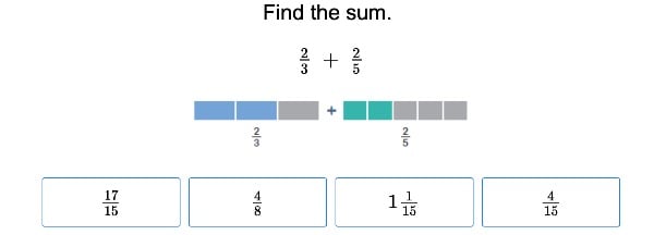 Adding Fractions With Unlike Denominators large image