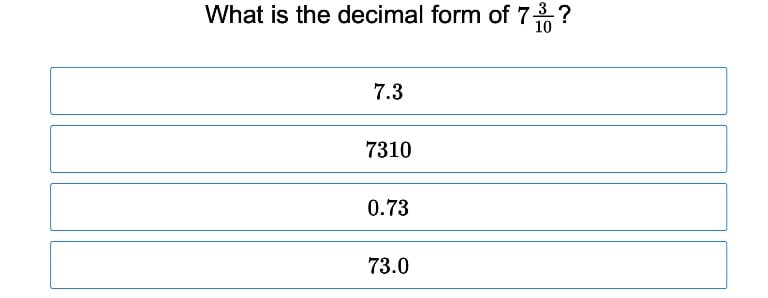 Decimal Fractions 1