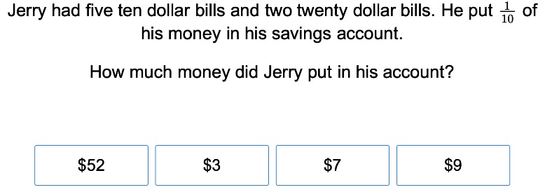 Fractions and Money