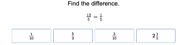 Subtracting Fractions With Like Denominators 2 large image