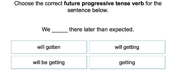 Future Tense Verbs 2 large image