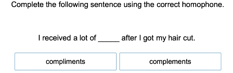 Homophones and Homographs 3