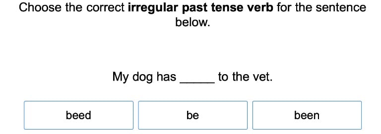 Irregular Verbs 1