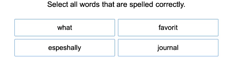 Irregularly Spelled Words 1