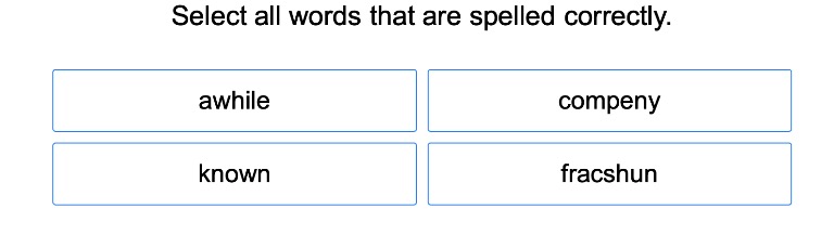 Irregularly Spelled Words 2