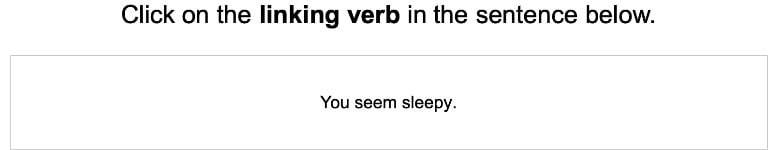 Linking Verbs