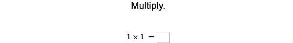 Multiply by 1 large image