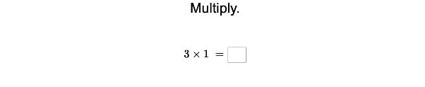 Multiply by 3 large image