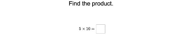 Multiply by Multiples of Ten large image