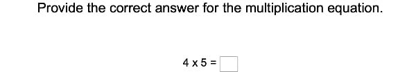 Multiply by Numbers 2-5 large image