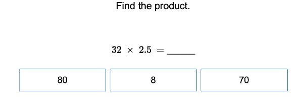 Multiplying Decimals to the Tenths Place large image