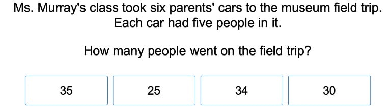 One-Digit Multiplication and Equal Groups