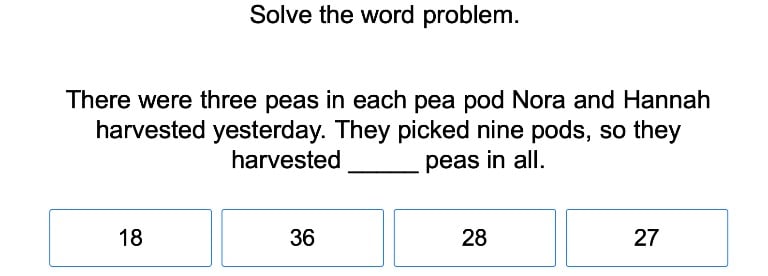 One-Digit Multiplication Word Problems