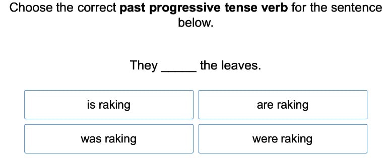 Past Tense Verbs 2