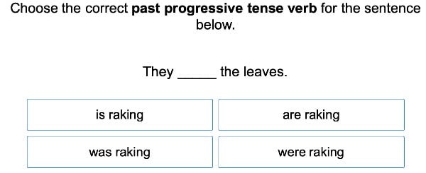 Past Tense Verbs 2 large image