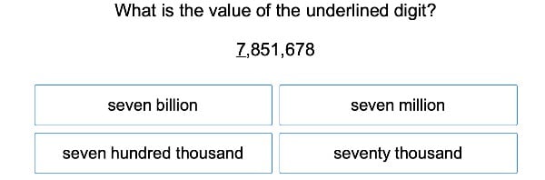 Place Value Up to Millions Place large image