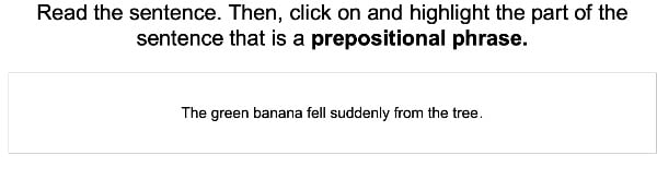 Prepositional Phrases 1 large image