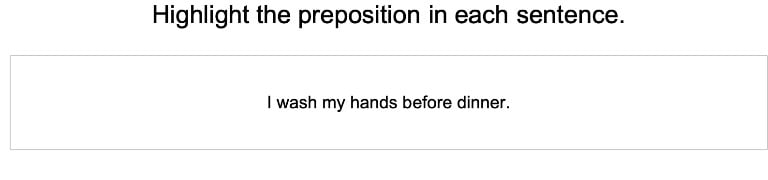 Prepositions 1