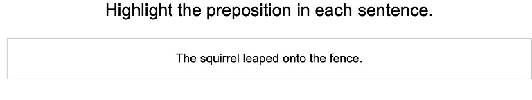 Prepositions 2