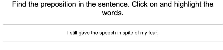 Prepositions 3