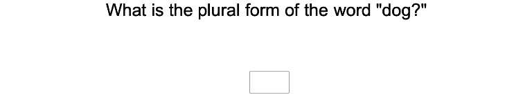 Regular and Irregular Plural Forms
