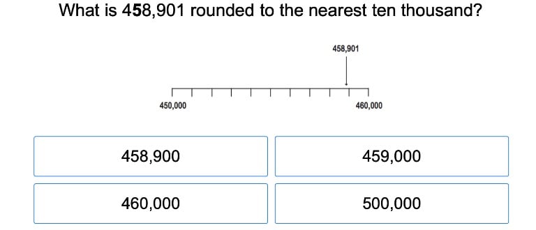 Rounding Multi-Digit Numbers to the Nearest 10000