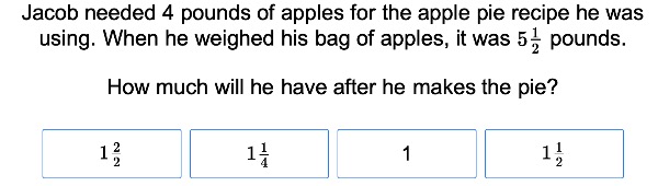 Subtraction of Mixed Numbers large image