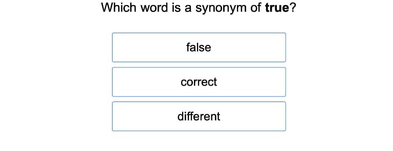 Synonyms and Antonyms 1