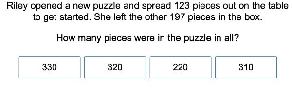 Three-Digit Addition Word Problems large image