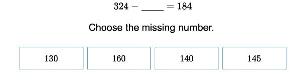 Three Digit Subtraction and Missing Factors  large image