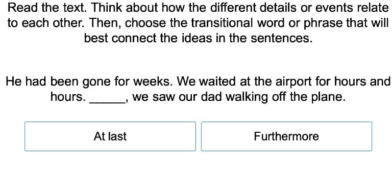 Transition Words 3
