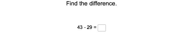 Two-Digit Subtraction and Regrouping large image