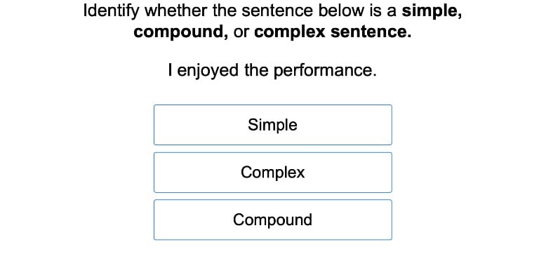 Types of Sentences