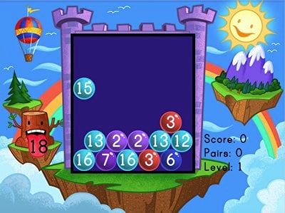 Bubble Buster: Addition to 20