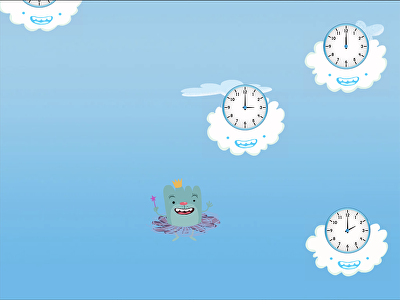 Cloud Catcher: Telling Time to the Hour large image