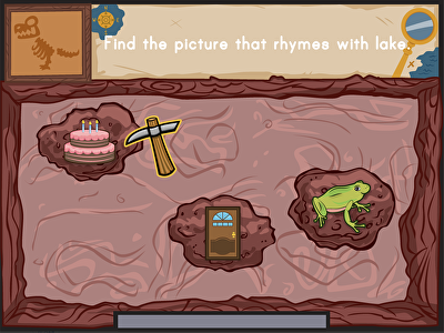 Dino Bones: Rhyming Words large image