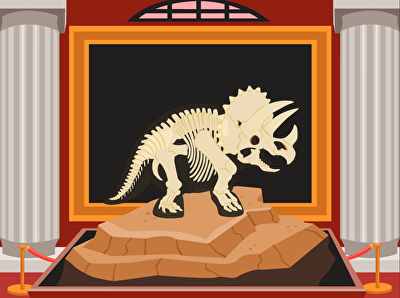 Dino Bones: Using Figurative Language in Sentences large image