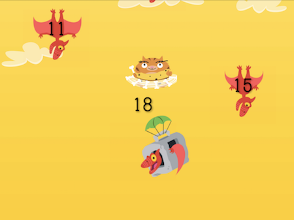 Dino Pet Drop: Identifying Multiples (Game 1)