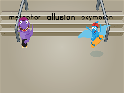 Dino Skateboarding: Figurative Language (Game 2) large image