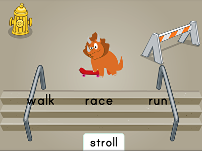 Dino Skateboarding: Synonyms large image