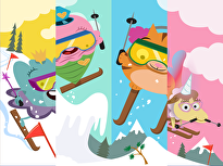 Ski Race: Irregular Plural Nouns